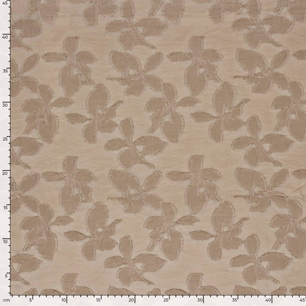 CO Voile fabrik Uni Taupe
