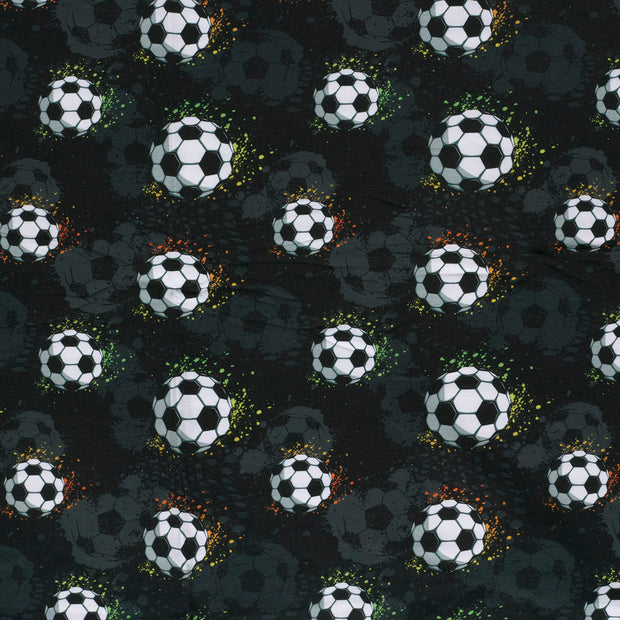 French Terry fabric Black 