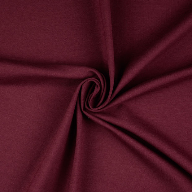 Jersey fabric Wine red 