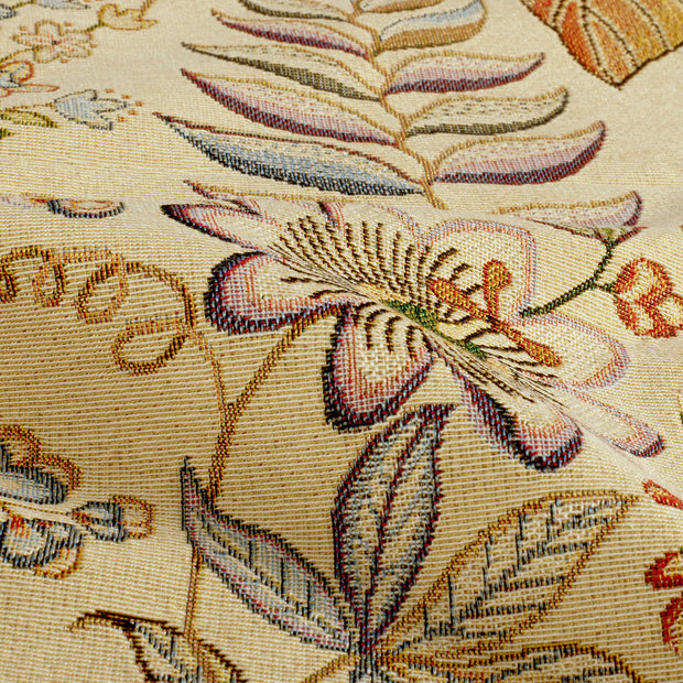 Gobelin fabric Flowers Beige