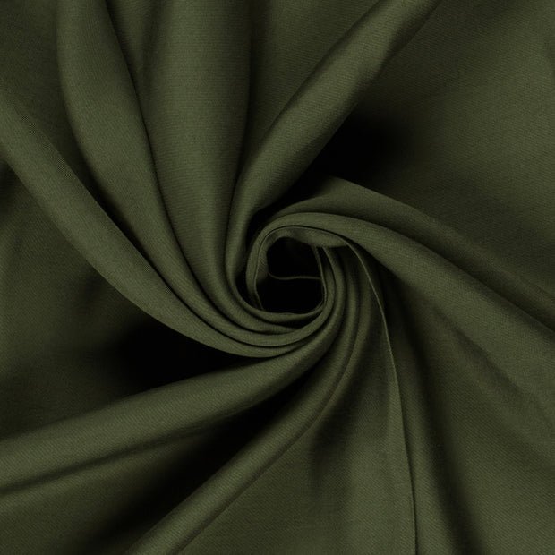 Viscose Nylon Twill fabric Unicolour Dark Green