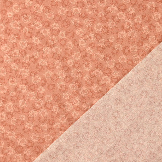 Cotton Poplin fabric Old Pink 