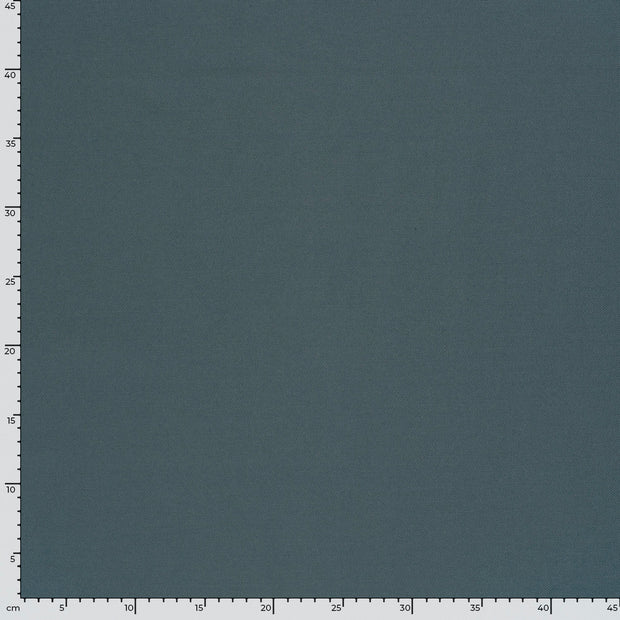 Piqué fabric Unicolour Steel Blue