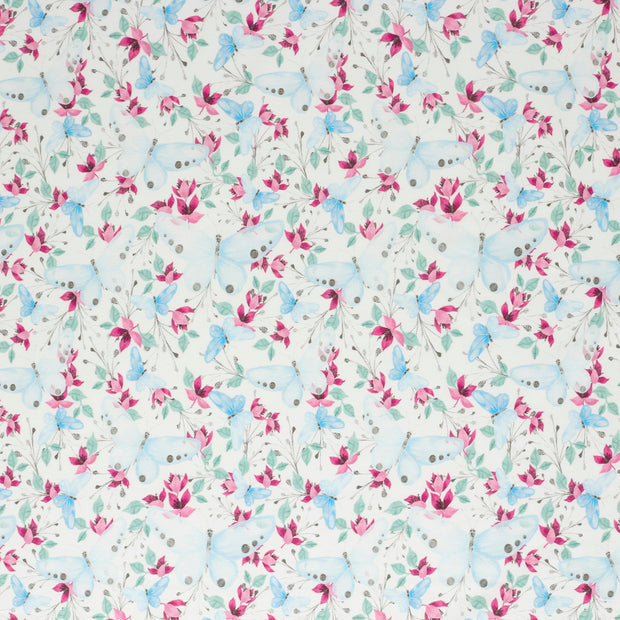 French Terry fabric Off White 