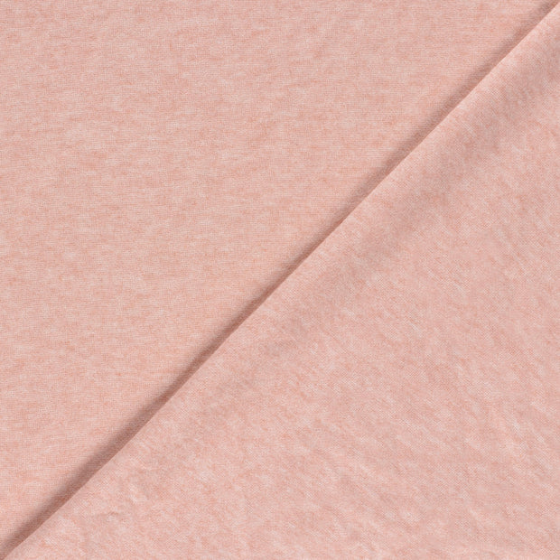 Heavy Knit fabrik Melange gebürstet 