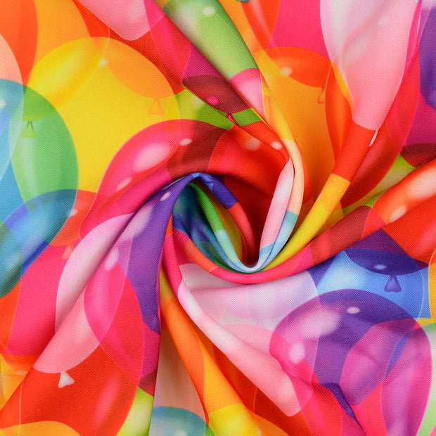 Power Stretch fabric Multicolor digital printed 
