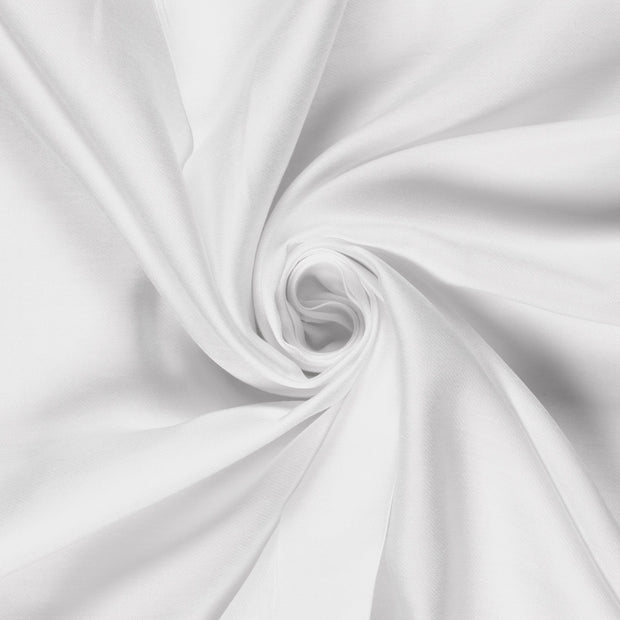 Viscose Nylon Twill fabric Unicolour Optical White