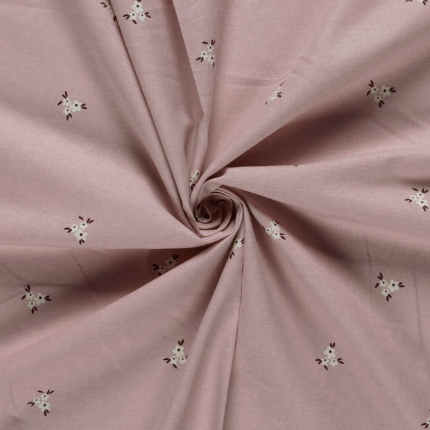 Flannel fabric Nude printed 