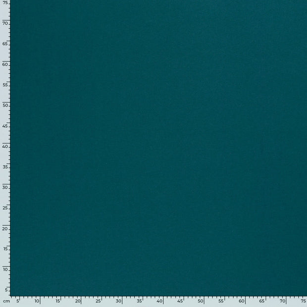 Bamboo Jersey fabric Unicolour Petrol