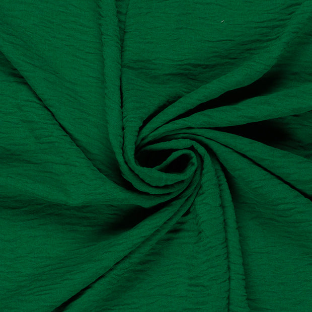 Woven Polyester fabric Unicolour Forest Green