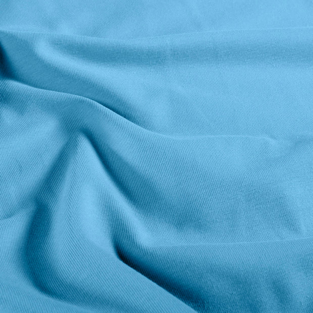 Jersey fabric Unicolour Baby Blue