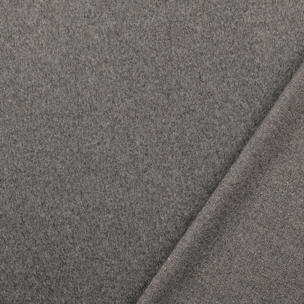 Wool Boucle fabric Grey brushed 