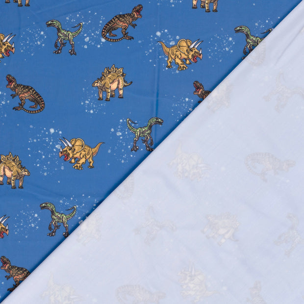 Swimwear Jersey UPF50 Recycled fabric Dinosaurs digital printed 