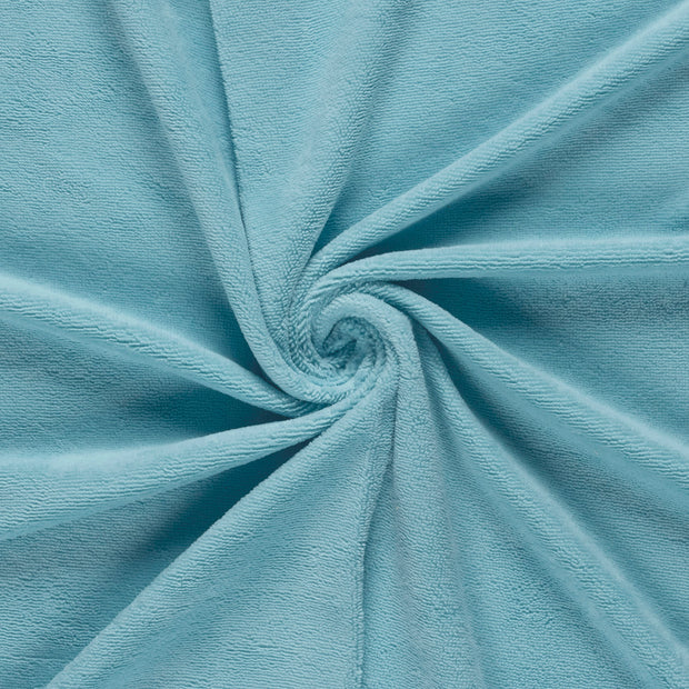 Bamboo Fleece fabric Aqua 