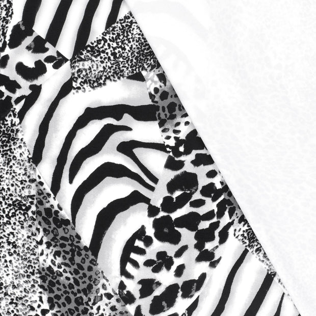 Punta di Roma fabric Panther printed 