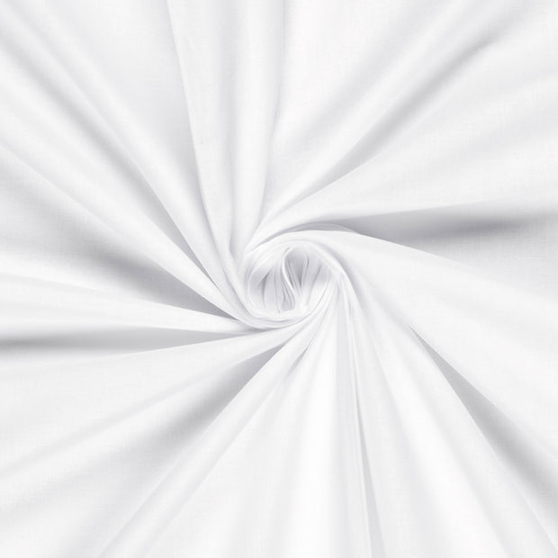 Cretonne Premium fabric Unicolour Optical White