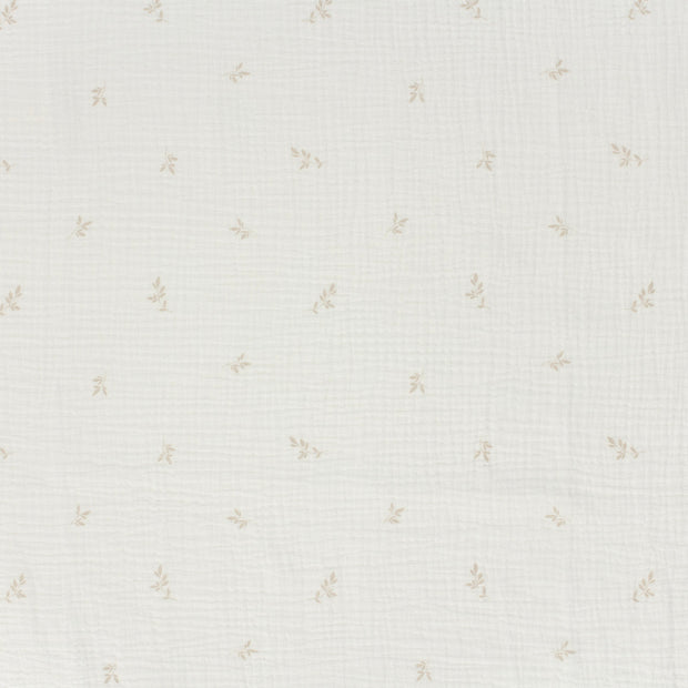 Muslin fabric Off White matte 