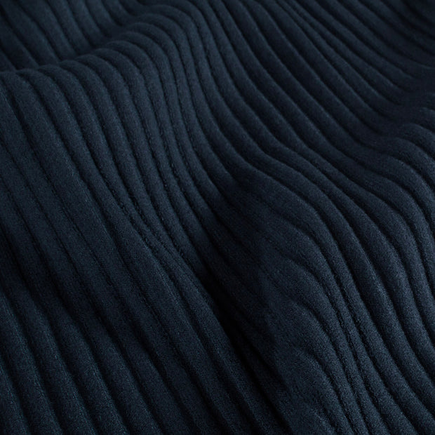 Rib Jersey fabrik Uni Marine