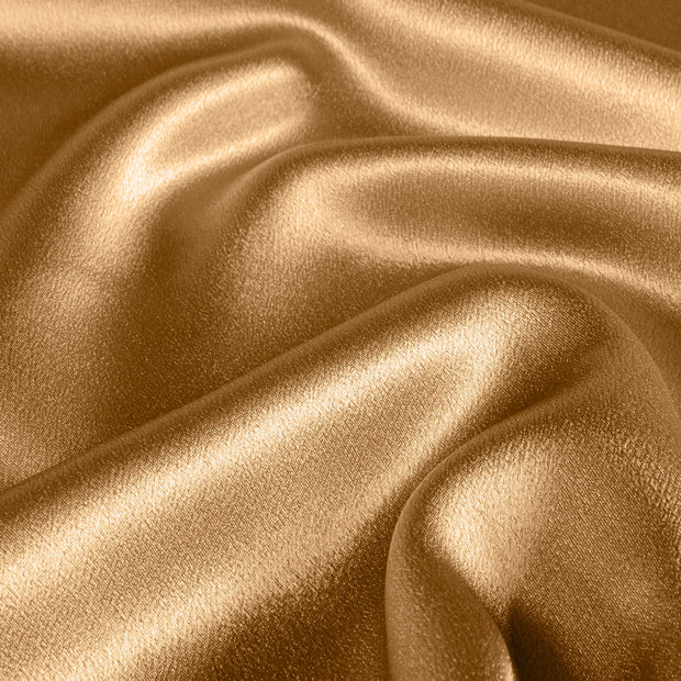 Satin Velvet fabric Unicolour Oker