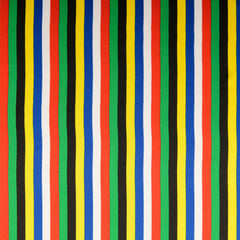 Satin printed Stripes Multicolor