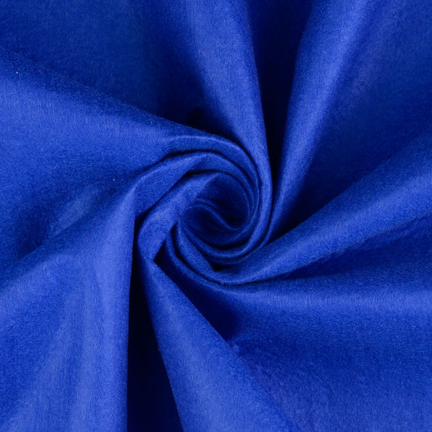 Felt fabric Cobalt 