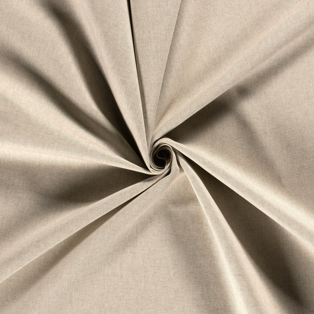 Linen Look fabric White 