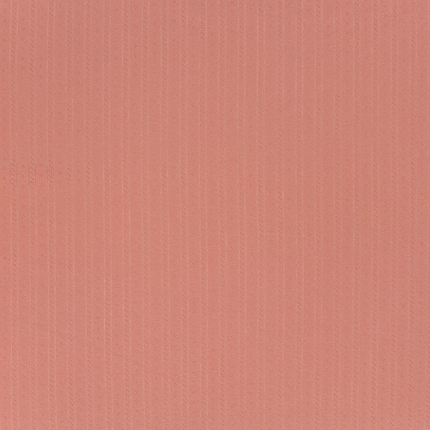 Pinpoint fabric Coral soft 