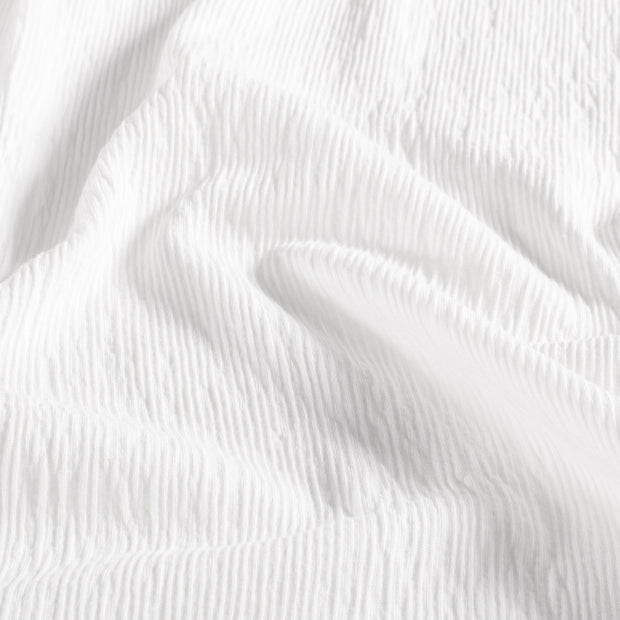 Knitted tissu Unicolore Blanc cassé