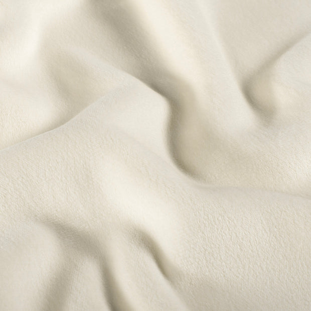 Velvet fabric Unicolour Off White