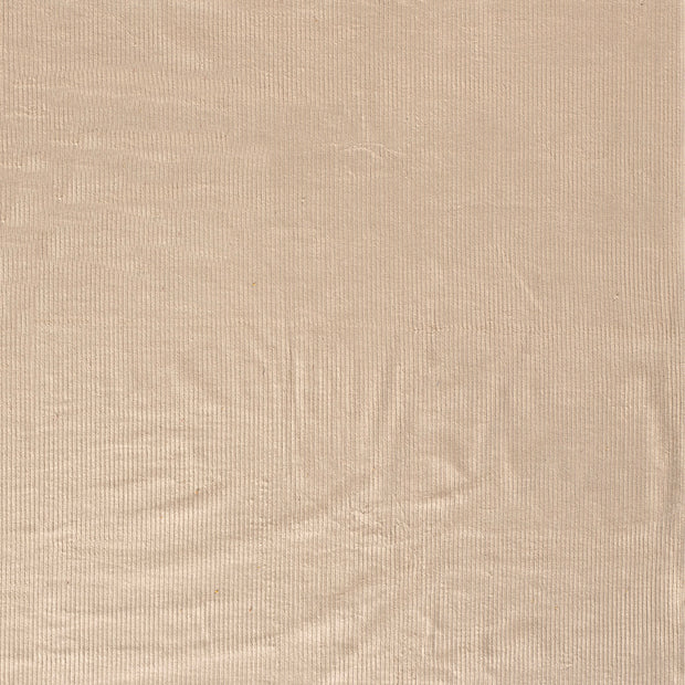 Jumbo Cord Stretch 6w fabric Beige matte 