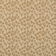 Seersucker fleurs Ocre