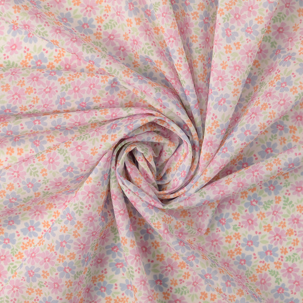 Voile fabrik Babyblau 