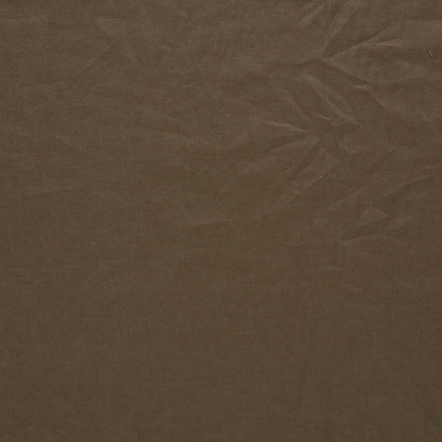 Linen fabric Khaki Green matte 