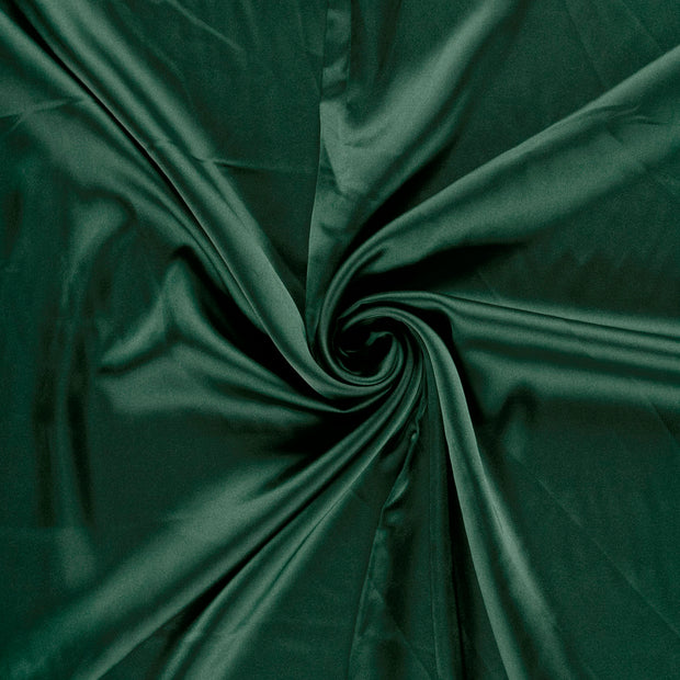 Satin fabric Dark Green 