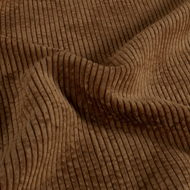 Corduroy 4.5w fabric Unicolour Brown