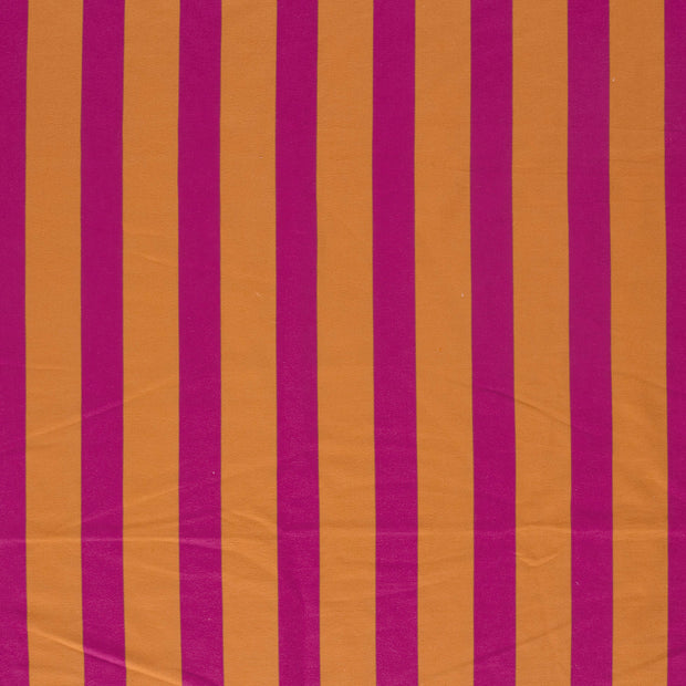 French Terry stof Oranje mat 