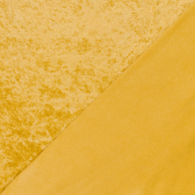 Velours tissu Unicolore froissé 