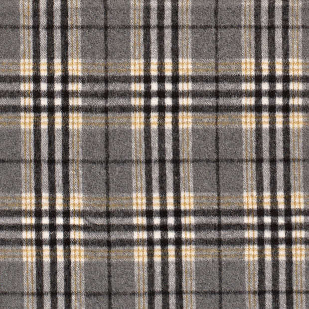 Jacquard fabric Checks Black