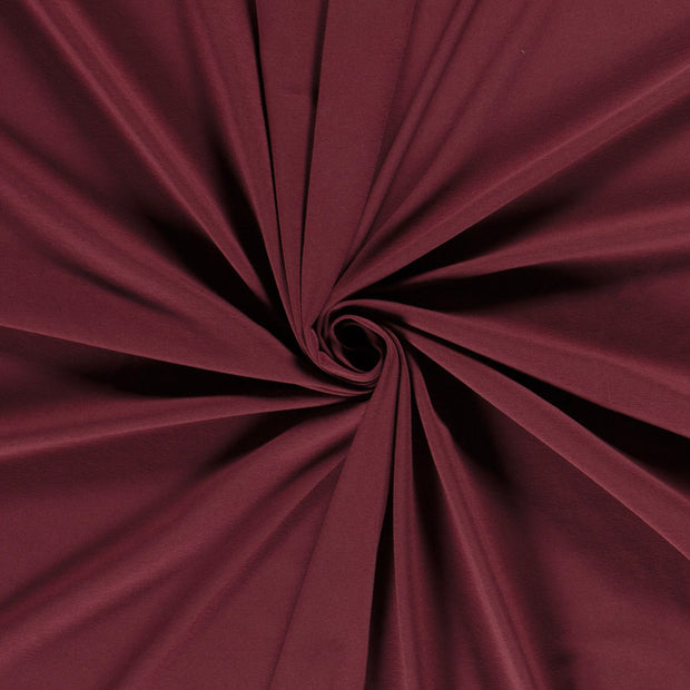 Jersey fabric Wine red 