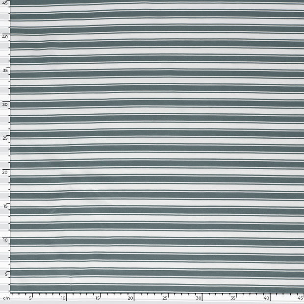 Jersey fabric Stripes Baby Blue