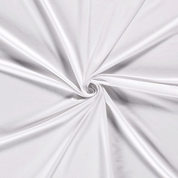 Bamboo Jersey fabric Optical White 