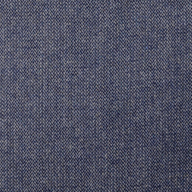 Tweed fabrik Fischgrat Marine