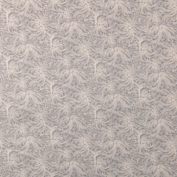 Cotton Poplin fabric Camouflage Grey