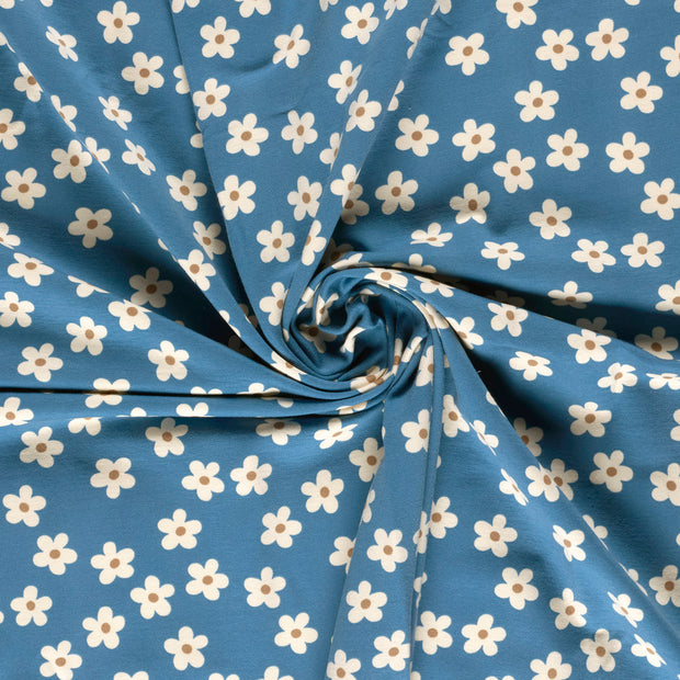  fabric Indigo printed 