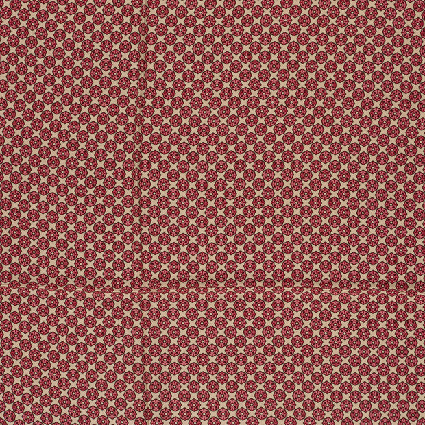 Viscose Satin tissu Framboise brillant 
