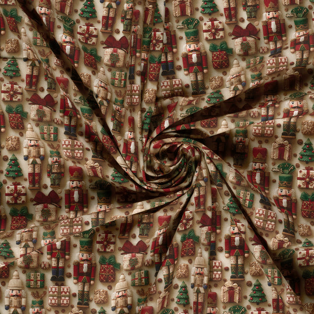 Cotton Poplin fabric digital printed 