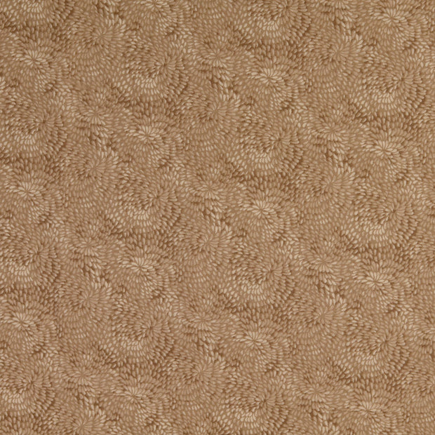 Cotton Poplin fabric Checks Beige