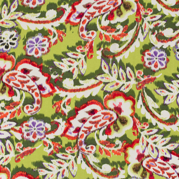 Polyester Bubble fabric Lime Green soft 