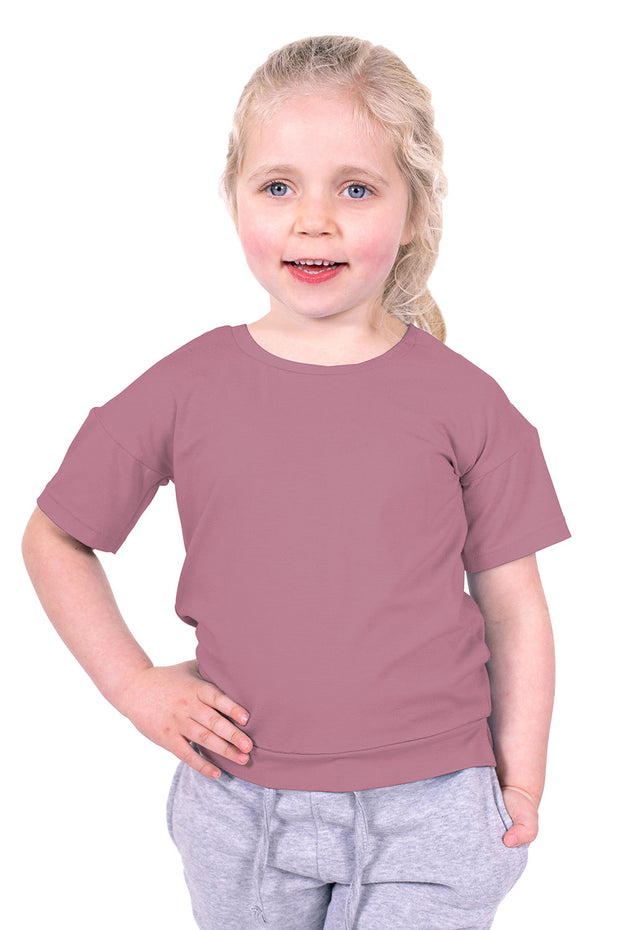 Cotton Jersey GOTS organic fabric Unicolour Mauve