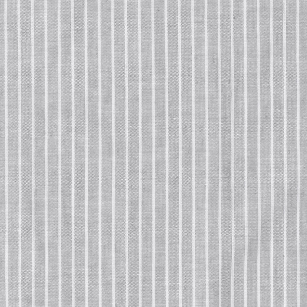 Chambré fabric Stripes Light Grey